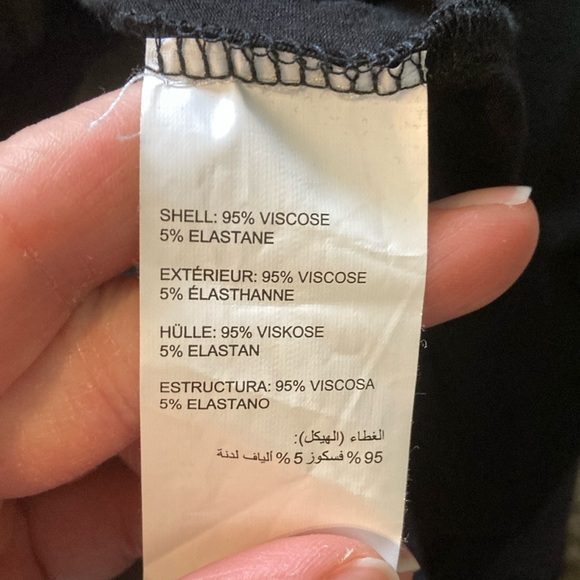 Thyme Maternity Black Sleeveless Scoop Neck Sundress - Picture 13 of 13